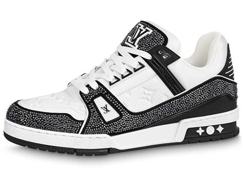 scarpe lv brillantini